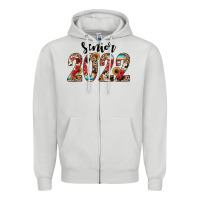 Dove Grey senior 2022 western Zipper Hoodie - JahusDesignShop