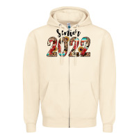 Sandshell senior 2022 western Zipper Hoodie - JahusDesignShop