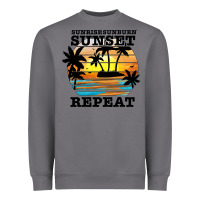 Storm sunrise sunburn sunset repeat Heavyweight Sweatshirt - JahusDesignShop