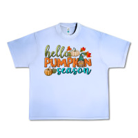 Grape Ice hello pumpkin season Urban Heavy Tee - BundleAndBundleShop