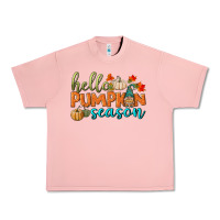 Salmon hello pumpkin season Urban Heavy Tee - BundleAndBundleShop