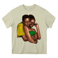 Mossy Black couple Heavy Core Tee - HowdyJamesFarm