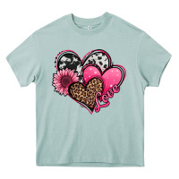 Arona valentines day western hearts and sunflower Heavy Core Tee - Jasminsmagicworld