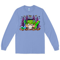 Colony Blue Joy Halloween Gnome Long Sleeve Tee - CowhideDigitalArt