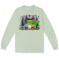 Matcha Joy Halloween Gnome Long Sleeve Tee - CowhideDigitalArt