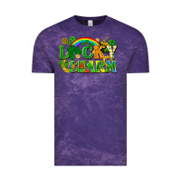 Cloud Purple lucky charm Vintage Tee - FaDigitalArtStudio