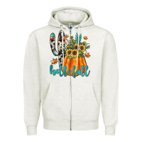 Hello Fall Zipper Hoodie | Teevron