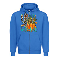 True Royal hello fall Zipper Hoodie - JahusDesignShop