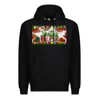 Black Christmas Santa's Helper Premium Hoodie - Artiststas