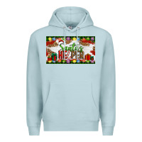 Blue Mist Christmas Santa's Helper Premium Hoodie - Artiststas