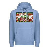 Colony Blue Christmas Santa's Helper Premium Hoodie - Artiststas