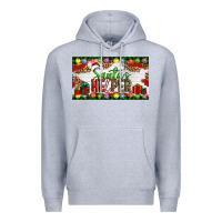 Heather Grey Christmas Santa's Helper Premium Hoodie - Artiststas