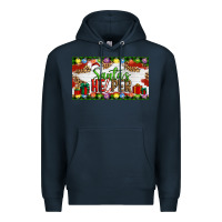 Navy Christmas Santa's Helper Premium Hoodie - Artiststas