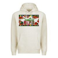 Oatmeal Heather Christmas Santa's Helper Premium Hoodie - Artiststas