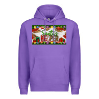 Purple Christmas Santa's Helper Premium Hoodie - Artiststas