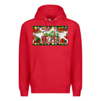 Red Christmas Santa's Helper Premium Hoodie - Artiststas