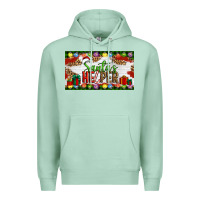 Seafoam Christmas Santa's Helper Premium Hoodie - Artiststas