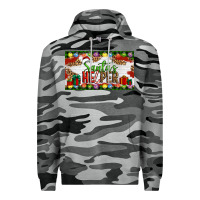 Slate Camo Christmas Santa's Helper Premium Hoodie - Artiststas
