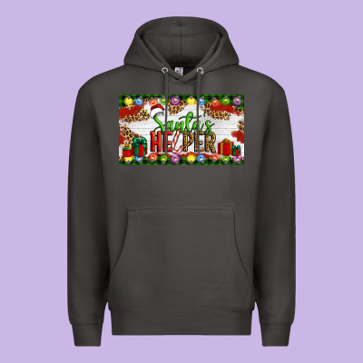 Christmas Santa's Helper Premium Hoodie Designed By Artiststas