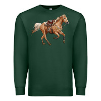 Sports Green horse body Premium Sweatshirt - RanaPortraitStore