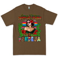Cacao Mexican Chingona Premium Tee - FaDigitalArtStudio