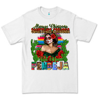 White Mexican Chingona Premium Tee - FaDigitalArtStudio
