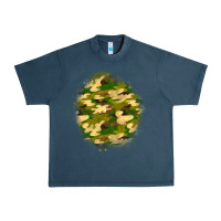 Midnight Navy camouflage patch Urban Heavy Tee - BundleAndBundleShop