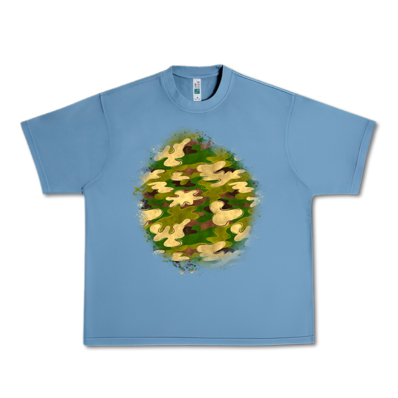 Camouflage Patch Urban Heavy Tee by BundleAndBundleShop | Teevron