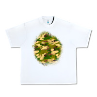 White camouflage patch Urban Heavy Tee - BundleAndBundleShop