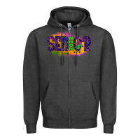 Charcoal Heather senior 2022 halloween Zipper Hoodie - JahusDesignShop