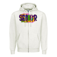 Oatmeal Heather senior 2022 halloween Zipper Hoodie - JahusDesignShop