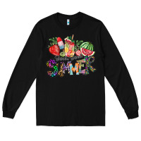 Black Sweet Sweet Summer Long Sleeve Tee - CowhideDigitalArt