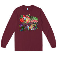 Burgundy Sweet Sweet Summer Long Sleeve Tee - CowhideDigitalArt