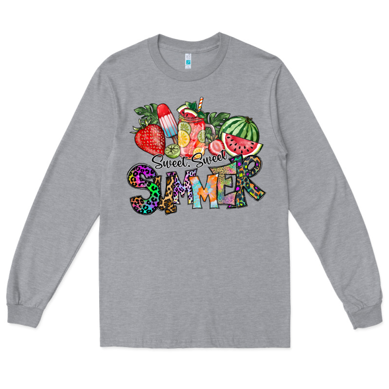 Sweet Sweet Summer Long Sleeve Tee by CowhideDigitalArt | Teevron