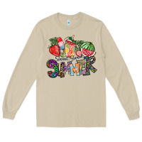 Mushroom Sweet Sweet Summer Long Sleeve Tee - CowhideDigitalArt