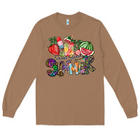 Toasted Coconut Sweet Sweet Summer Long Sleeve Tee - CowhideDigitalArt