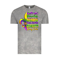 Cloud Rock mardi gras parades beads french quarter beignets Vintage Tee - FaDigitalArtStudio