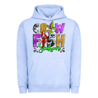 Pigment Grape Ice crawfish season mardi gras carnival fleur de lis Urban Hoodie - Jasminsmagicworld