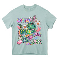Arona Easter Saurus Rex Easter Day Heavy Core Tee - CowGirlArtShop