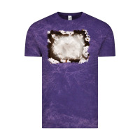 Cloud Purple cowhide frames background Vintage Tee - RanaPortraitStore