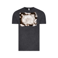 Vintage Black cowhide frames background Vintage Tee - RanaPortraitStore