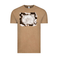 Vintage Coffee cowhide frames background Vintage Tee - RanaPortraitStore
