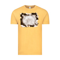 Vintage Mustard cowhide frames background Vintage Tee - RanaPortraitStore