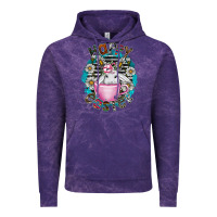 Cloud Purple Happy Easter Vintage Hoodie - CowhideDigitalArt