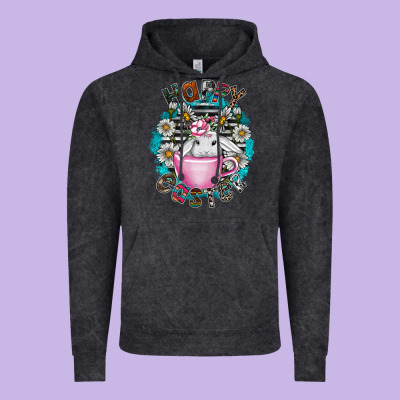 Happy Easter Vintage Hoodie Designed By Cowhidedigitalart