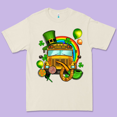 St. Patrick's School Bus Premium Tee Designed By Oliviacreatesart