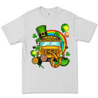 Dove Grey St. Patrick's school bus Premium Tee - OliviaCreatesArt