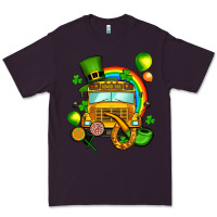Plum St. Patrick's school bus Premium Tee - OliviaCreatesArt