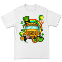 White St. Patrick's school bus Premium Tee - OliviaCreatesArt
