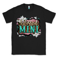 Black blessed mini Classic Tee - OliviaCreatesArt